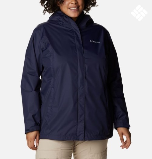 Women's Columbia Arcadia II Jackets Navy | Plus Size CA-VL580